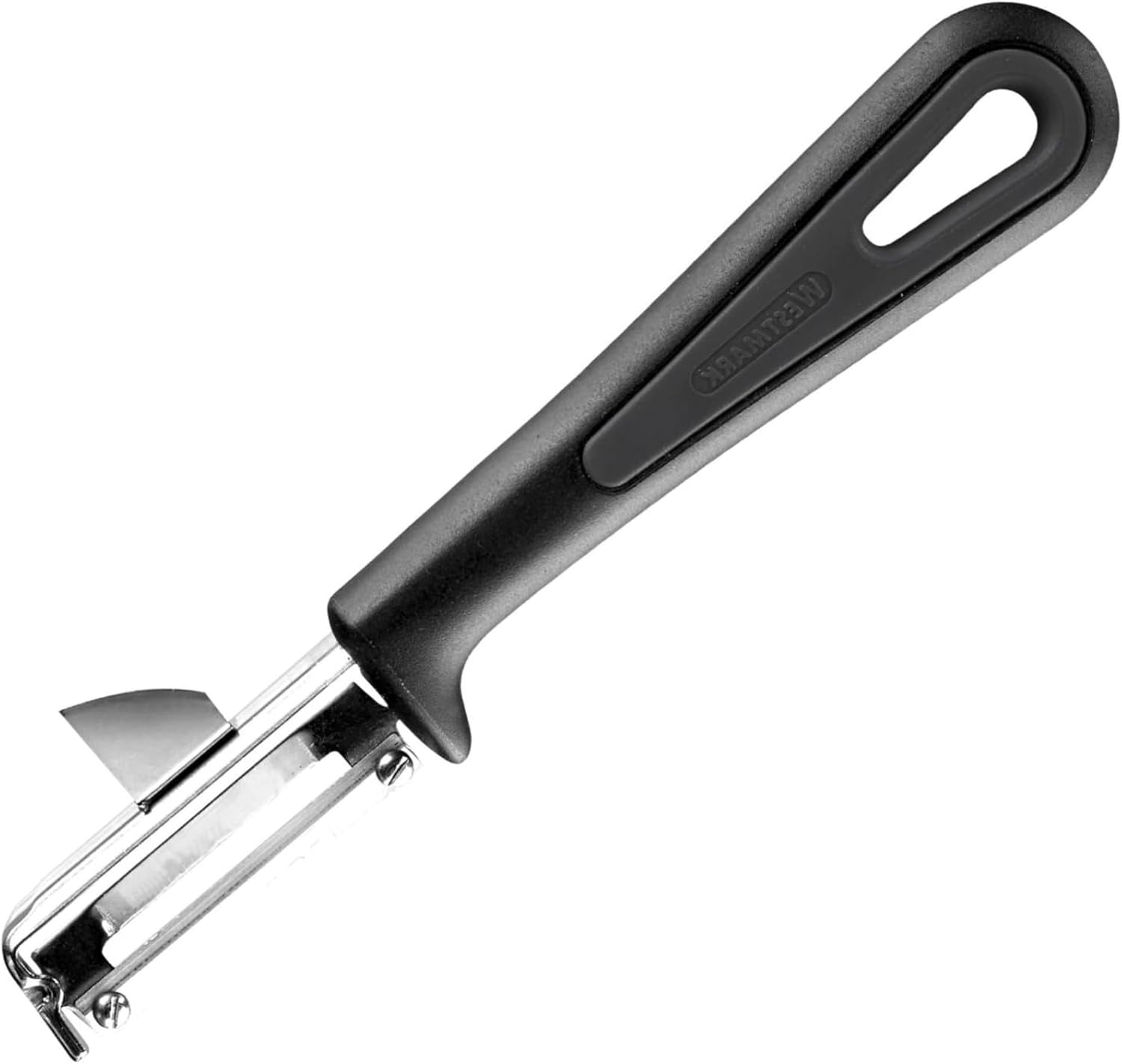 Westmark 29092270 sparschäler galante, pp/tpe/edelstahl, schwarz / rot, 16,5 x 3,7 x 2 cm pelador naty shop suave (para zurdos)