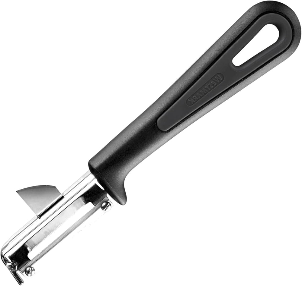 Westmark 29092270 sparschäler galante, pp/tpe/edelstahl, schwarz / rot, 16,5 x 3,7 x 2 cm pelador naty shop suave (para zurdos)