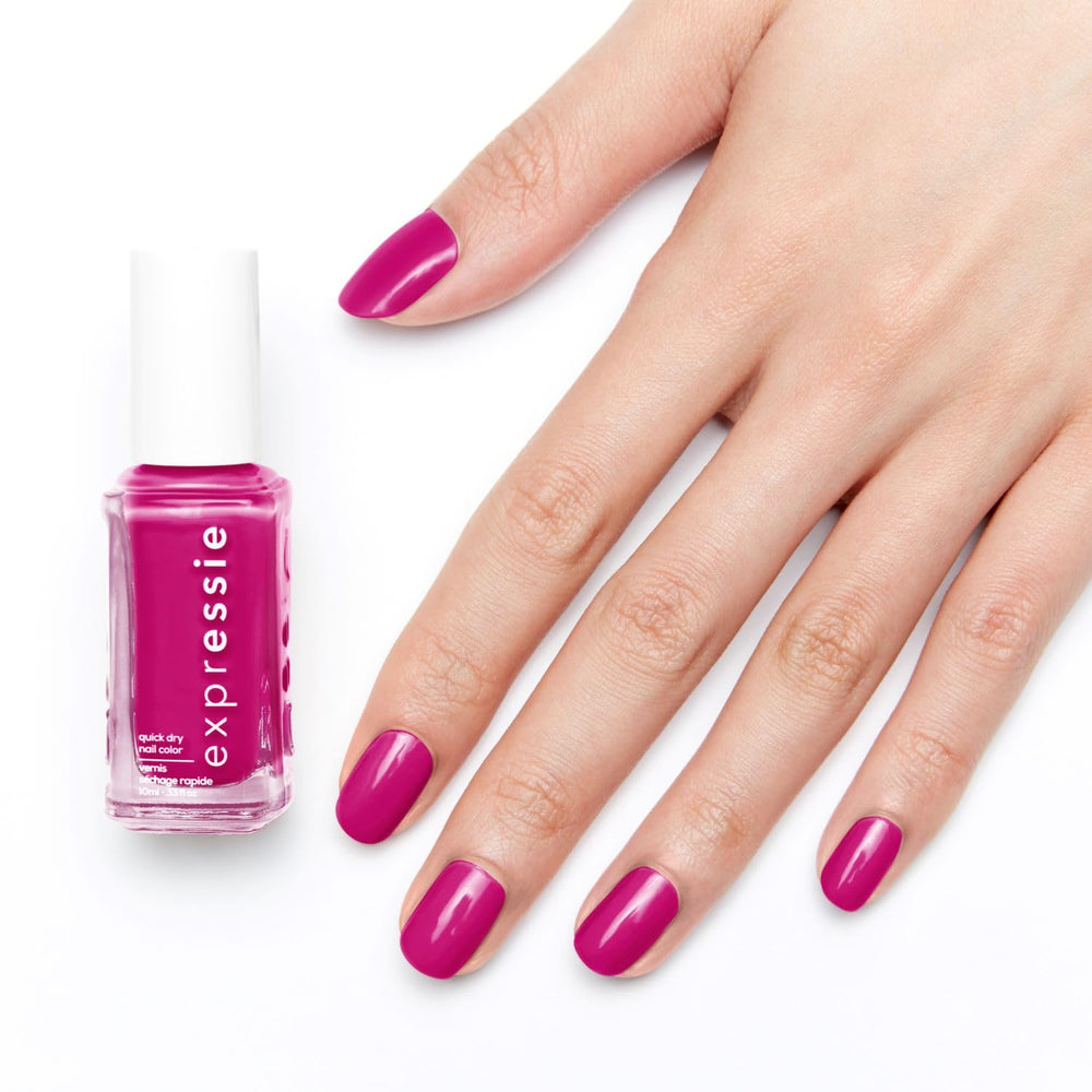 Essie esmalte de uñas de secado rápido "expression", fórmula vegana sin ingredientes animales, núm. 545 movimientos de poder, rosa, 1 x 10 ml