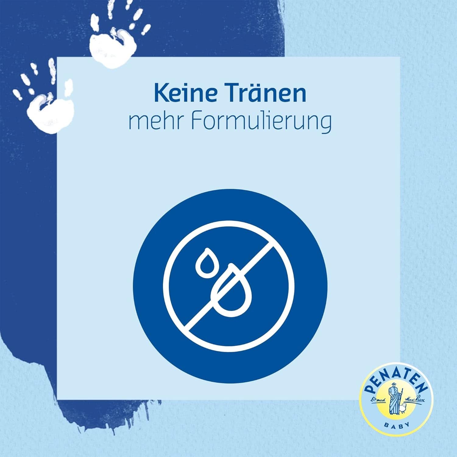 PENATEN Wash & Shower Cream (400 Ml), gel de ducha y champú para bebés, formulado sin parabenos ni colorantes Madre e Hijo Naty Shop