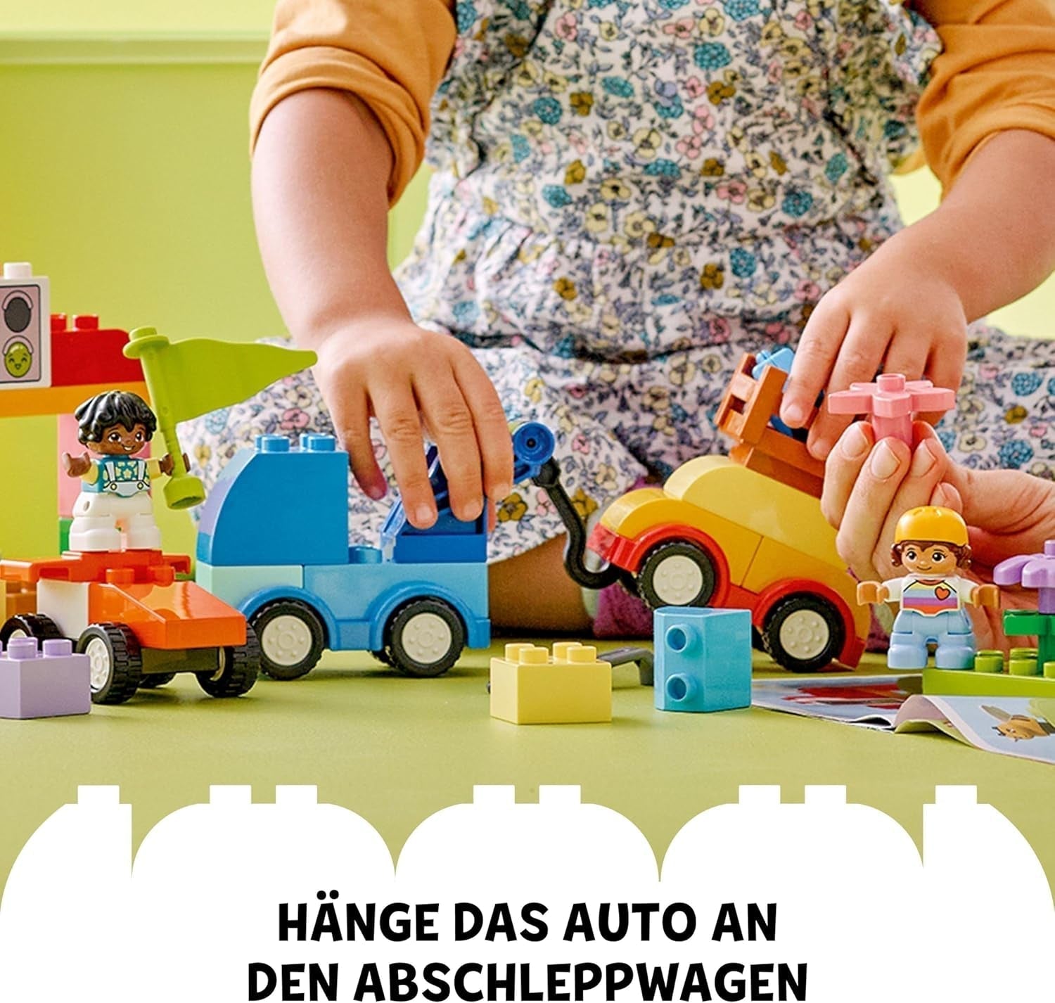 LEGO DUPLO Coches y camiones clásicos en caja de ladrillos, juego de vehículos para niños a partir de 1,5 años, juguete educativo creativo, coche de juguete y juego de coches de carreras 10439 Juegos de construcción Ver en LEGO-Store