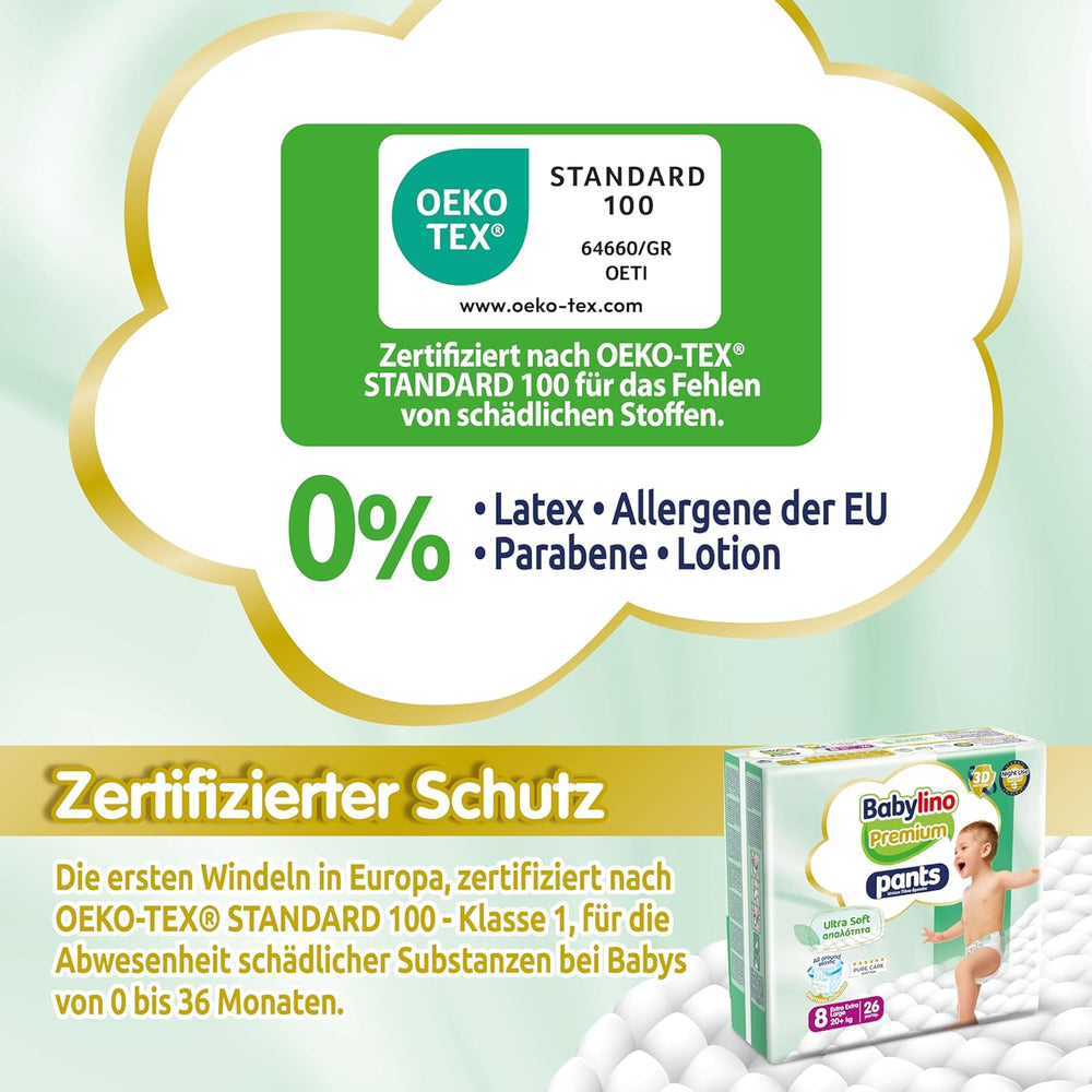 Pantalón Premium Talla 8 con filtro ultrasuave, XXL (20+ kg), 26 piezas