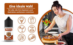 Aromatizante Alimentario Twizzy Waffle - 30 ml - Aroma intenso - Ideal para repostería Arome Naty Shop