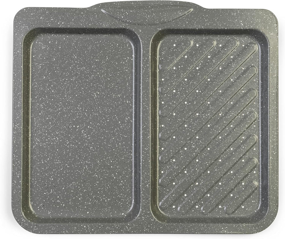 Salter, bandejas para hornear, varias formas y tamaños, gris Moldes y bandejas para hornear Naty Shop Geteiltes Backblech