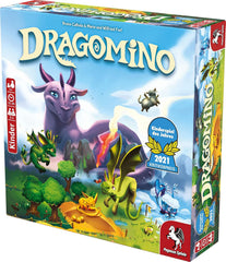 Pegasus Spiele 57111G - Dragomino *Jocul pentru copii al anului 2021*, Multicolor