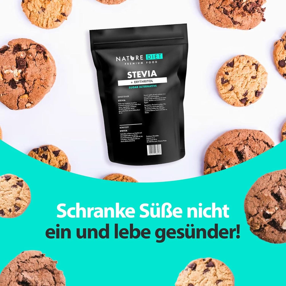 Nature Diet - Edulcorante Stevia, 1 Kg Edulcorantes Naty Shop