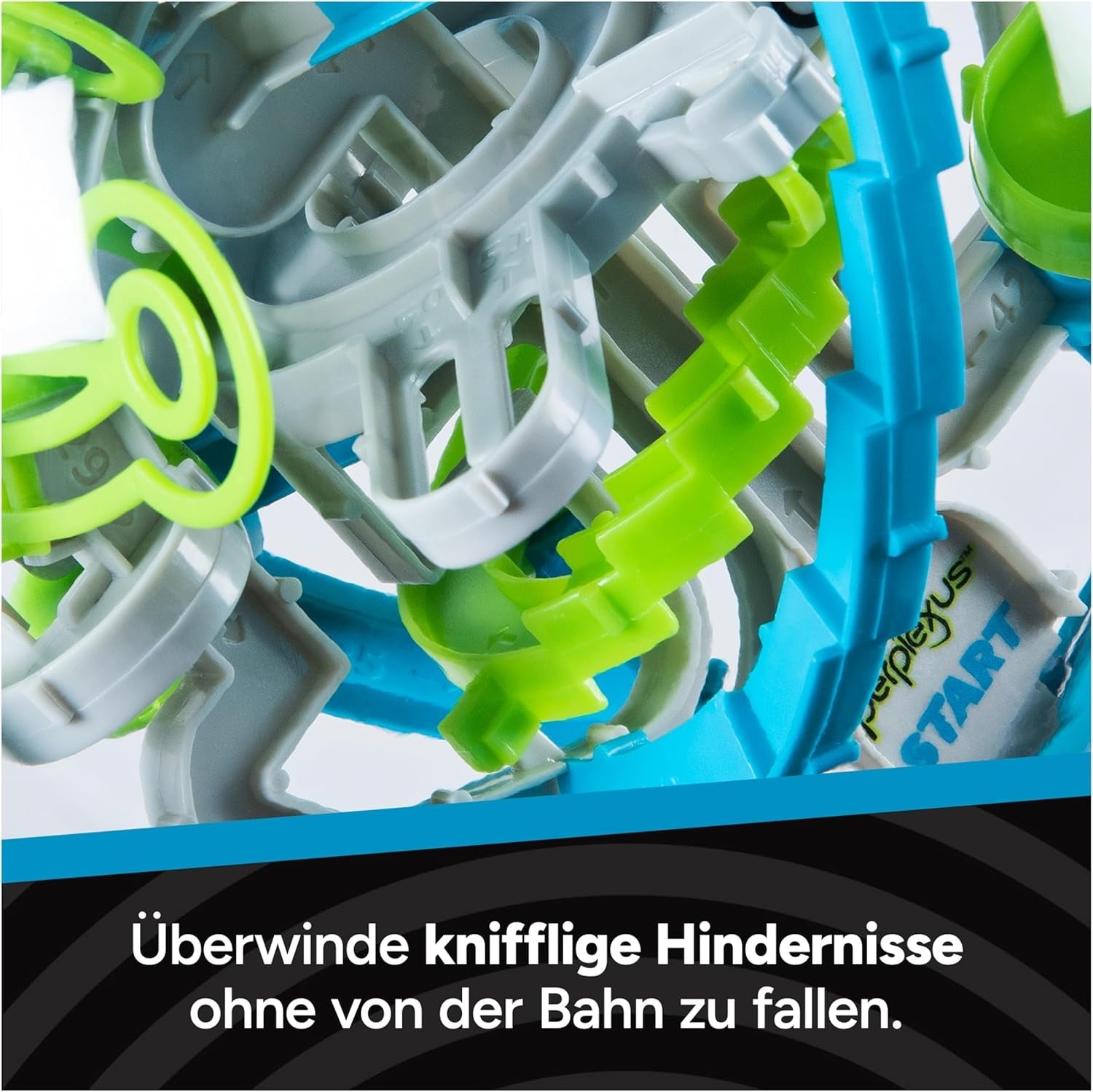 Spin Master Games Perplexus Rebel, labirint 3D cu bile și 70 de obstacole - pentru fanii Perplexus îndemânatici, cu vârsta de 6 ani și peste