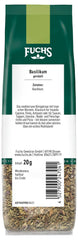 Fuchs Gewürze - Basilikum gerebelt im recyclebaren Nachfüllbeutel - 20 g