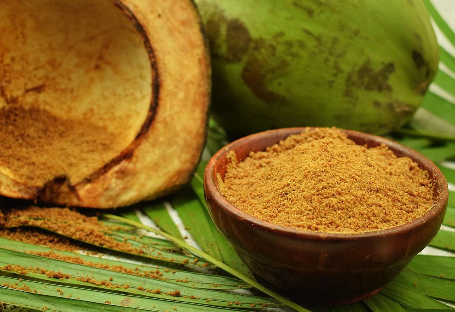 SVATV Azúcar moreno de palma en polvo, 227 gramos Edulcorantes Naty Shop