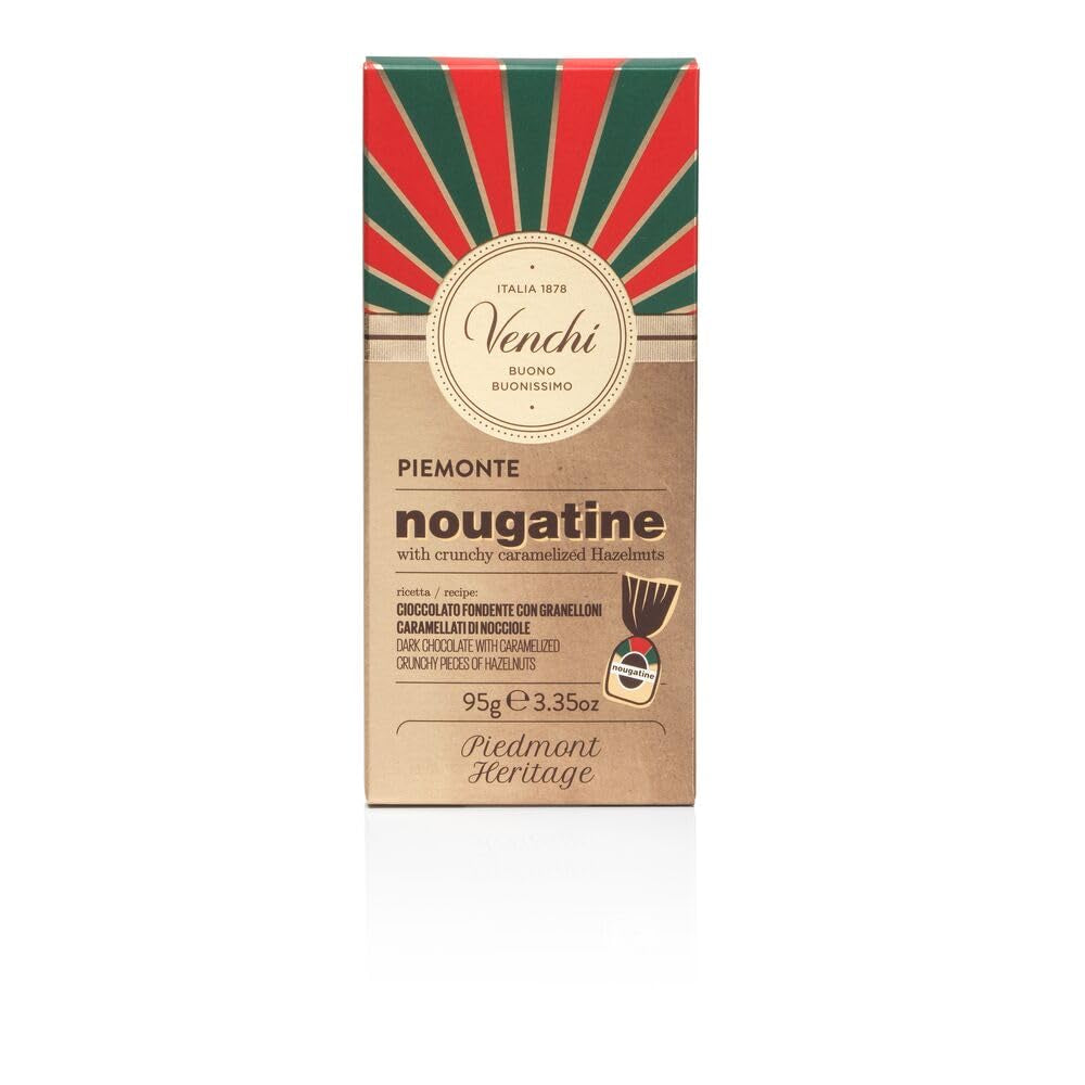 Chocolate con leche Venchi con avellanas enteras del bosque piamonteso IGP, 100 g - sin gluten