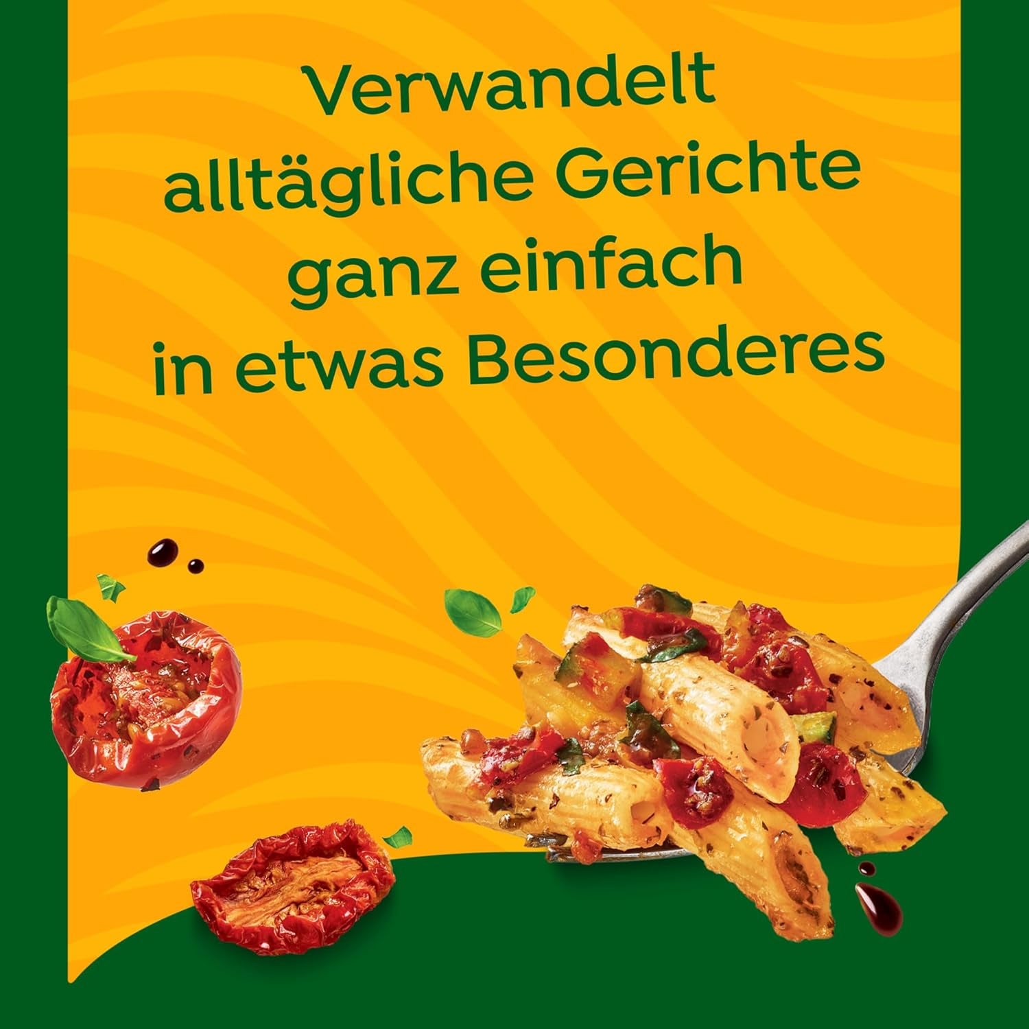 Knorr Schnell gewürzt Kochpaste Getrocknete Tomate & Mediterranean Kräuter einfach & schnell für einen besons intensivo, geballten Gesmack 165 g