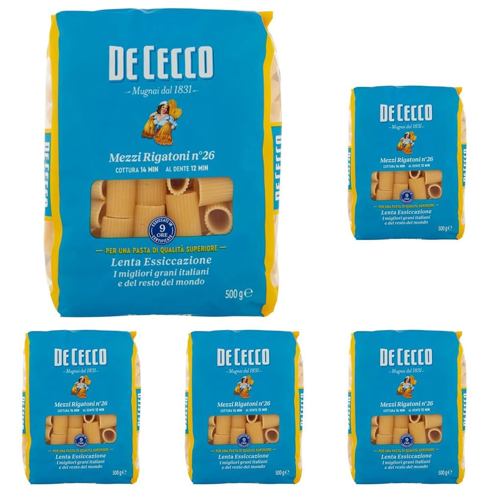 Pasta Mezzi Rigatoni, paquete de 1 (1 x 500 g)