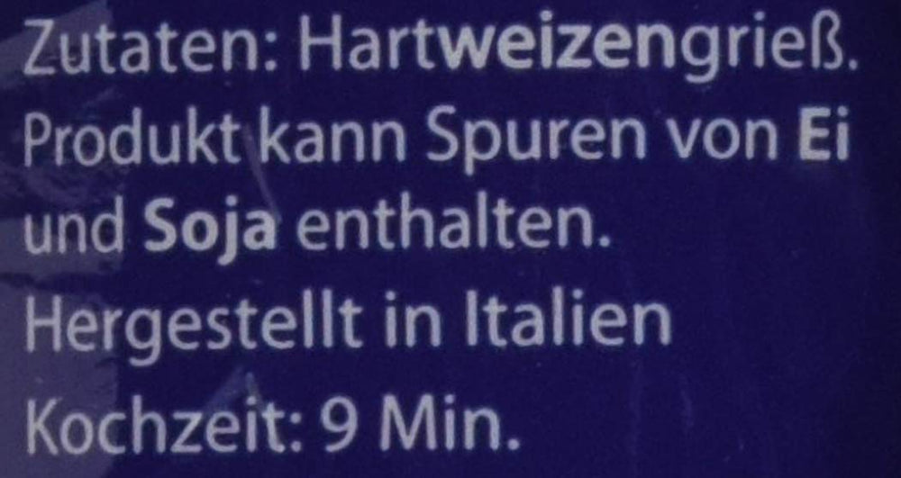 Pasta Bucatini - Macarrones, paquete de 20 (20 x 500 g)