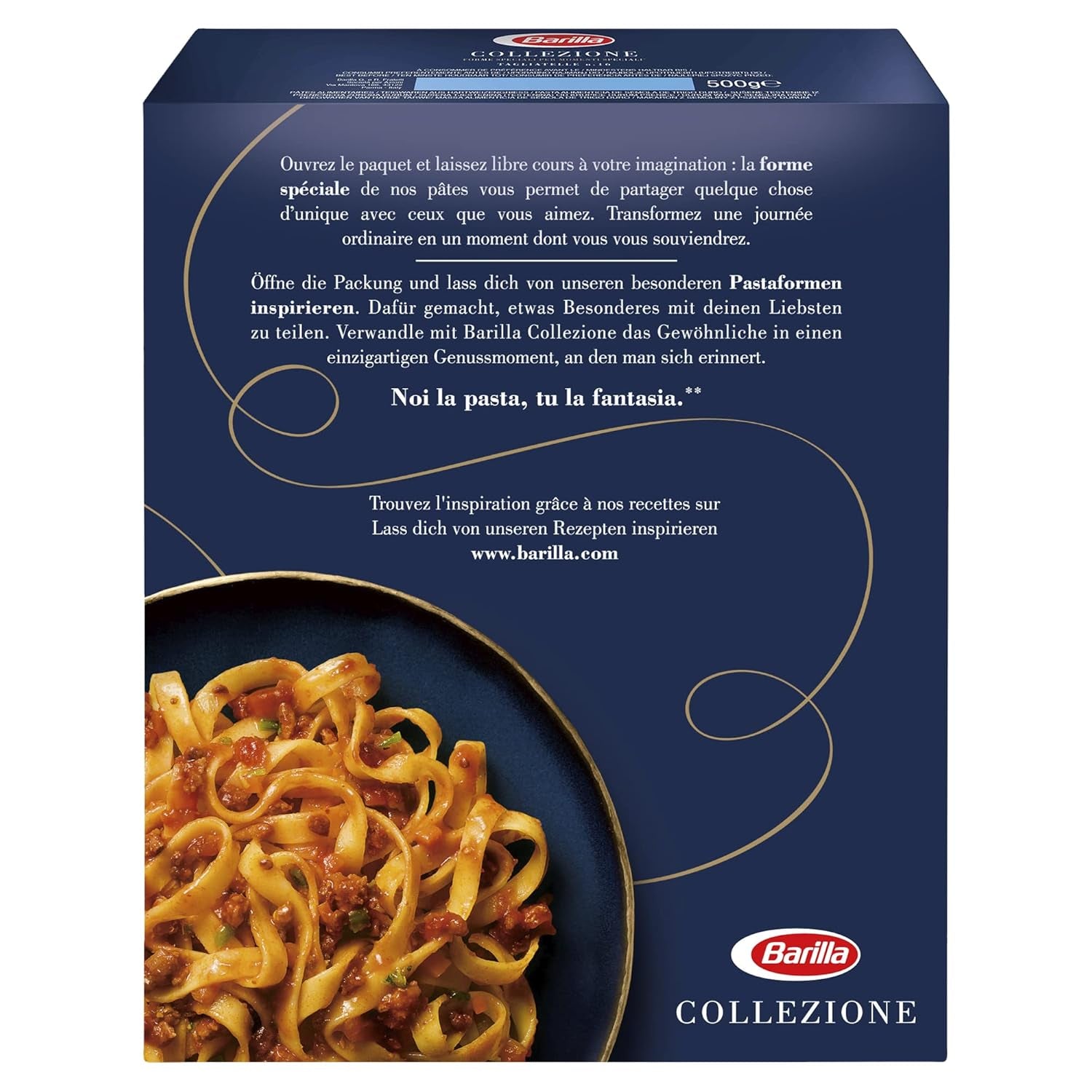 Pasta Collezione Tagliatelle / Paquete de 12 (12 x 500 g)