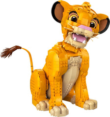 Lego Ç€ Disney Simba, el joven rey león, juguete de construcción para coleccionar con creativas figuras de animales, actividad relajante para adultos, idea de regalo para mujeres 43247 Juegos de construcción Besuche den LEGO-Store