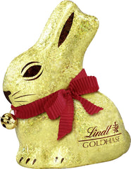 CONEJITO DORADO con Chocolate | 100 g EL CONEJITO DE ORO | Chocolate blanco premium y chocolate GOLDEN BUNNY Glamour Gold Edition | 100 g EL CONEJITO DE ORO