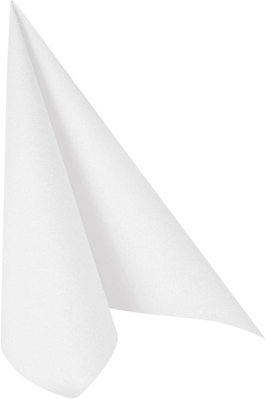 Papstar, 50 de șervețele "ROYAL Collection" 1/4 fold 25 Cm X 25 Cm alb, #86243