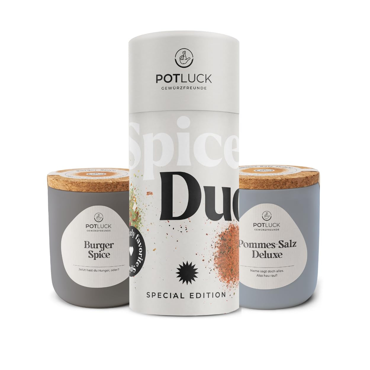 Comida compartida | Feta Gewürz | Gewürzmischung im Keramiktopf | 50g | Mit natürliche Inhaltsstoffen