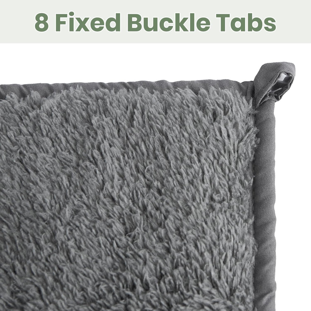 Pătură ponderată 8 Kg Pătură ponderată Pătură grea pentru dormit Adulți Gri 150 X 200 Cm Pătură confortabilă Pătură ponderată Pătură de viață pufoasă Paturi si Cuverturi Good Nite