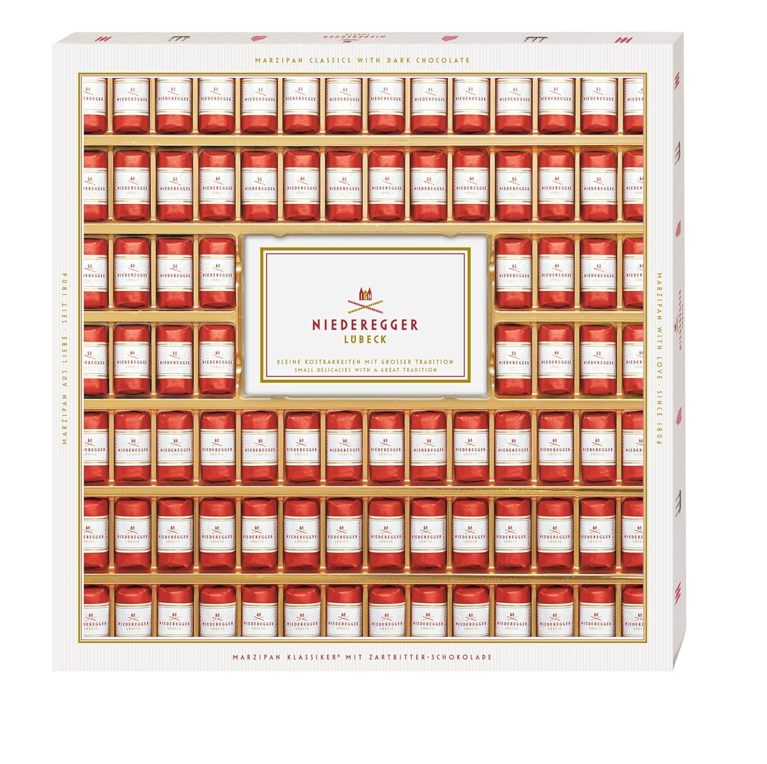 Niederegger Classics Paquete de regalo Mazapán de alta calidad 1 paquete (1 x 1075 g)