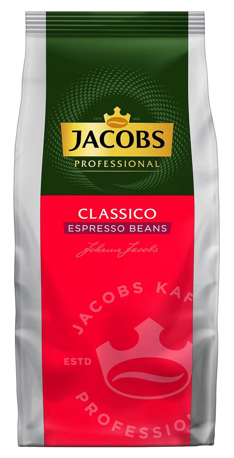 Jacobs Professional Le Grand Café Crema, café entero en grano 1kg, Suave, Intensidad 2/5 Café Naty Shop 1 Kg Classico Espresso