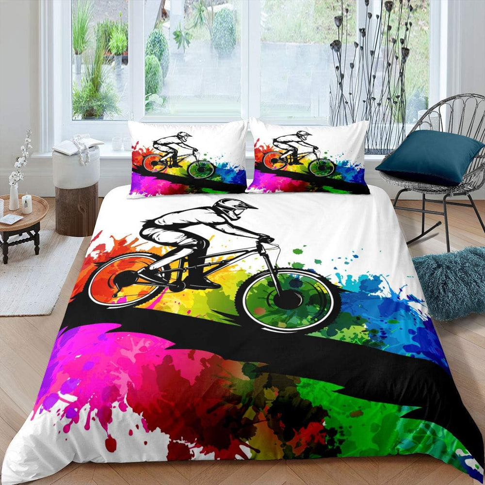 Juego de ropa de cama Gamer para jóvenes, 155 x 220, juego de cama para niños, adolescentes, hombres, vídeos, decoración, juego de cama reversible, funda verde, mando de juegos retro, cama de lujo, color blanco, 2 piezas