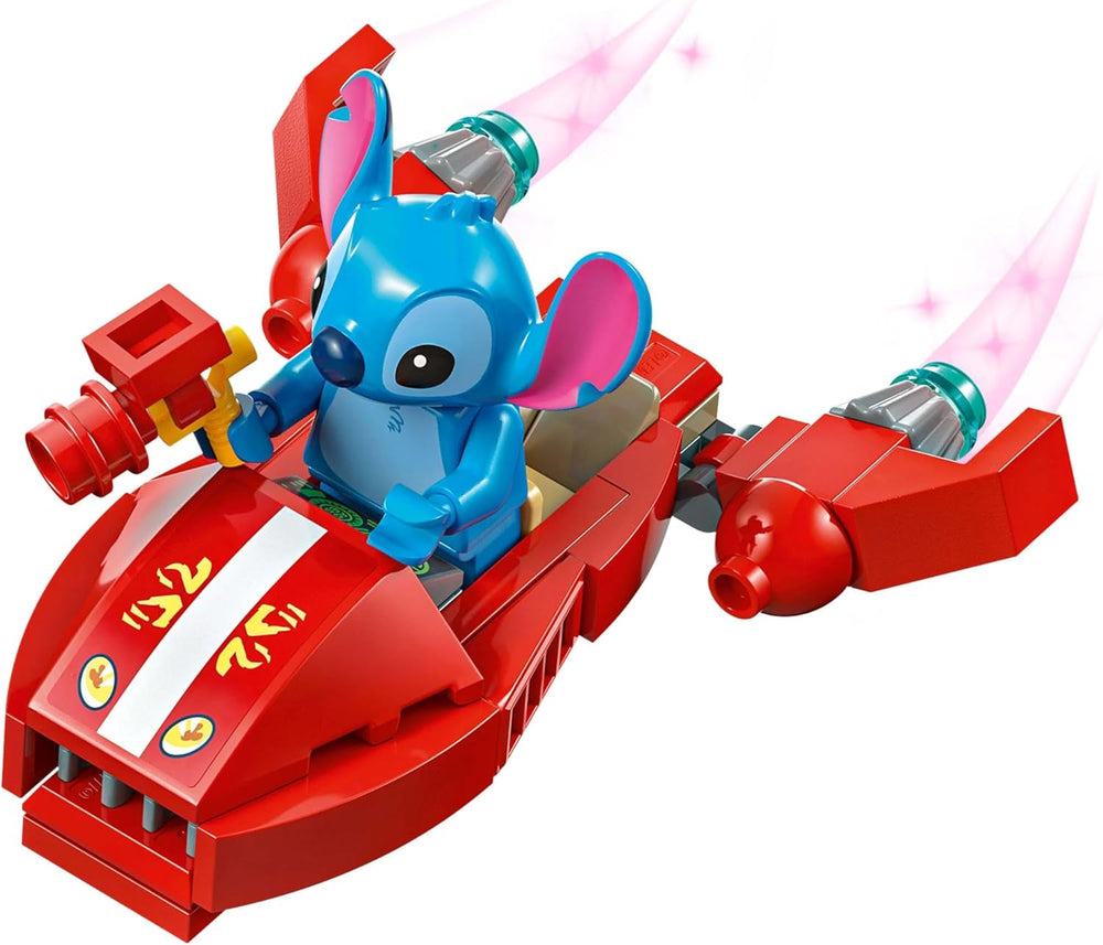 LEGO Ç€ Casa de Playa Disney de "Lilo y Stitch" - Juguete para construir con 6 habitaciones, observatorio, nave espacial y 5 minifiguras - regalo de cumpleaños para niñas y niños mayores de 9 años y fans 43268 Besuche den LEGO-Store sets de construcción