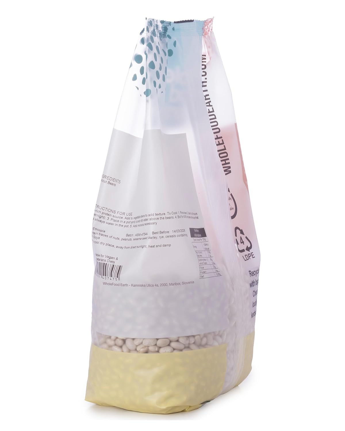 Judías verdes Tierra Integral 1kg | Sin OGM | Naturales | Rico en fibra | Rico en proteínas