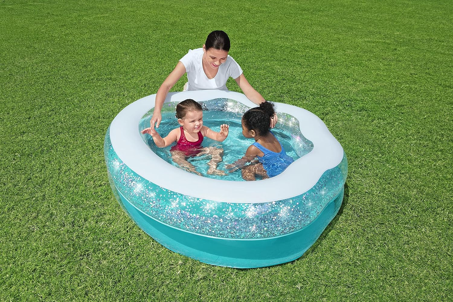Piscina infantil Bestway Sparkle Shell 150 x 127 x 43