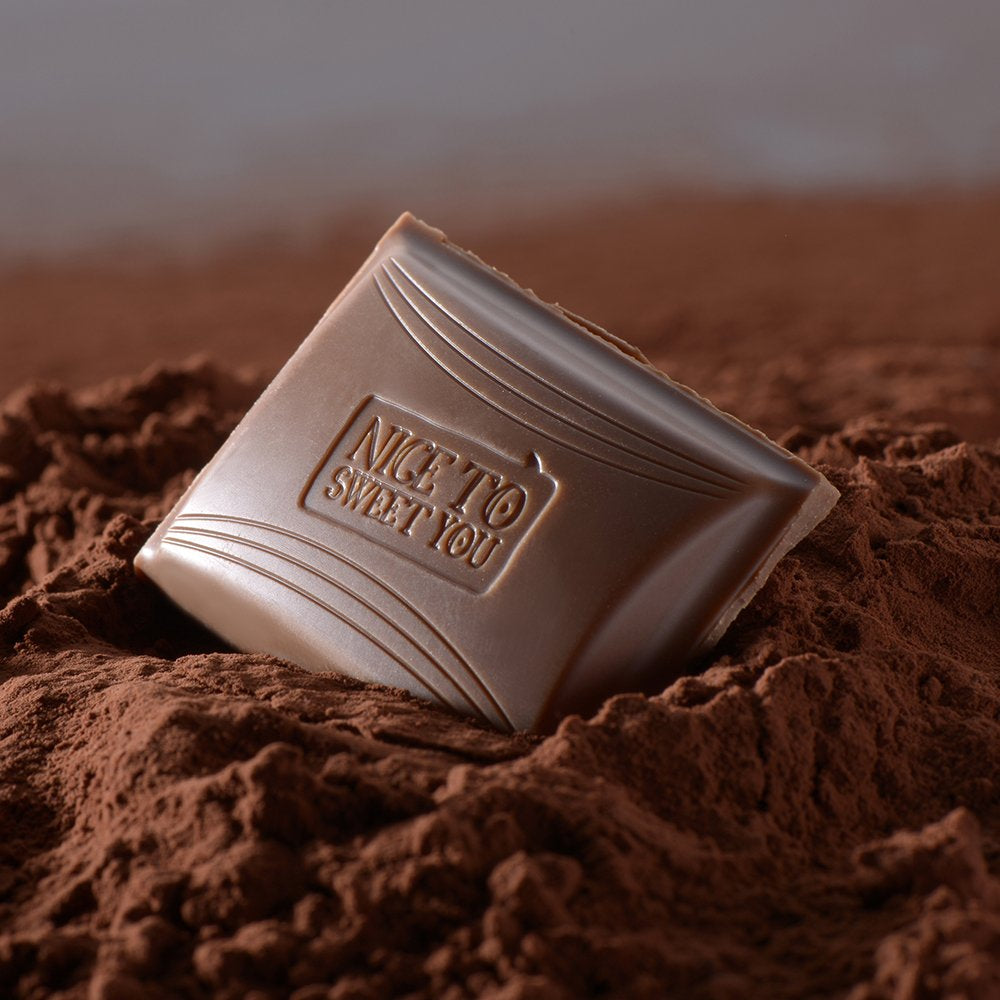 HOLA Chocolate con caramelo salado | Barra 100g | Chocolate con leche con relleno de caramelo salado | Barra de chocolate | Regalo de chocolate (paquete de 5)