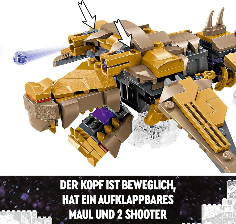 LEGO Marvel Vengadores vs. Set de juguetes de construcción Leviatán con minifiguras de Hulk y Capitán América, Loki, Viuda Negra y Chitauri Los Vengadores para niños y niñas 7+ 76290 Juegos de construcción Besuche den LEGO-Store