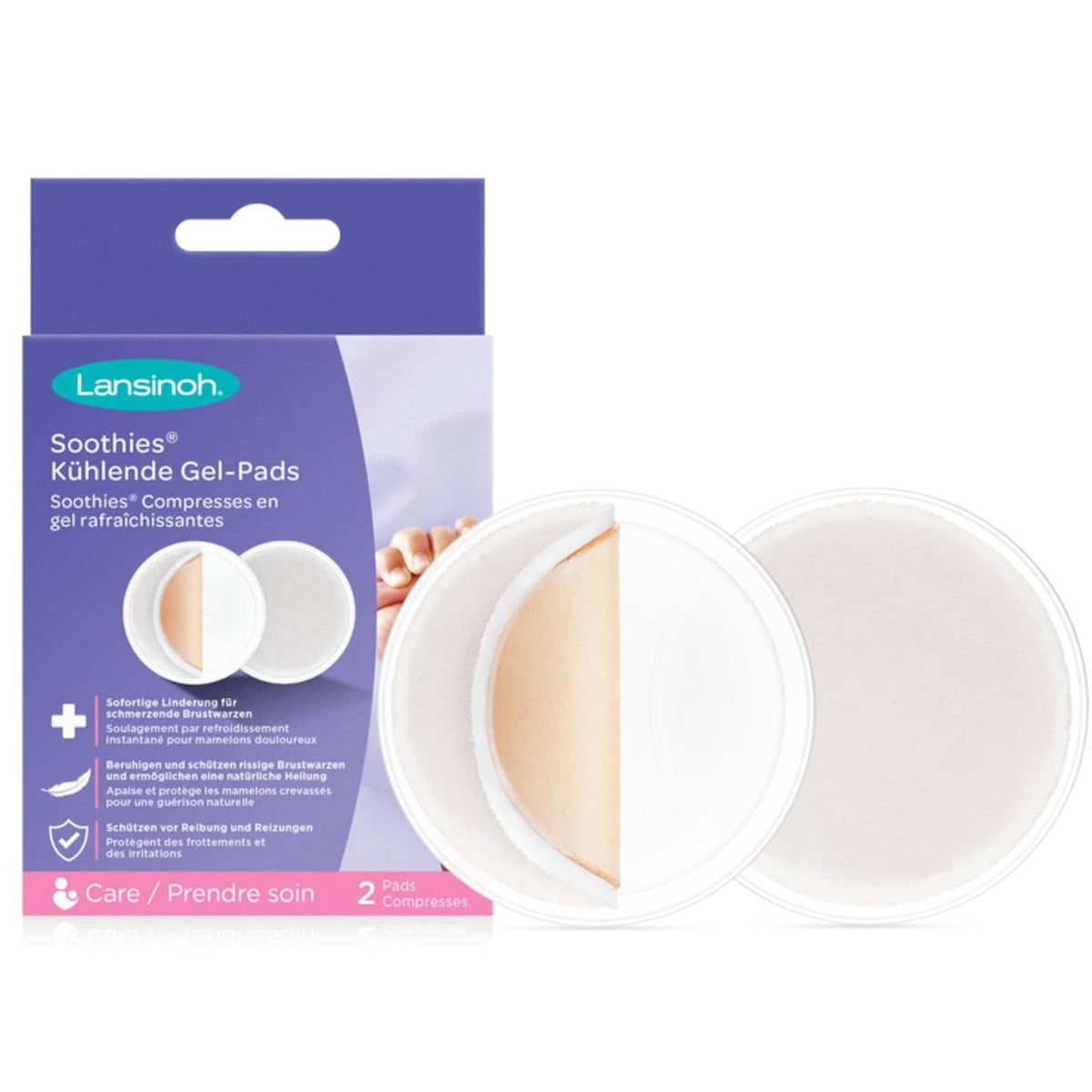 Lansinoh I Soothies Kühlgelkompressen Accesorios Alimentación y Lactancia Bebe Naty Shop