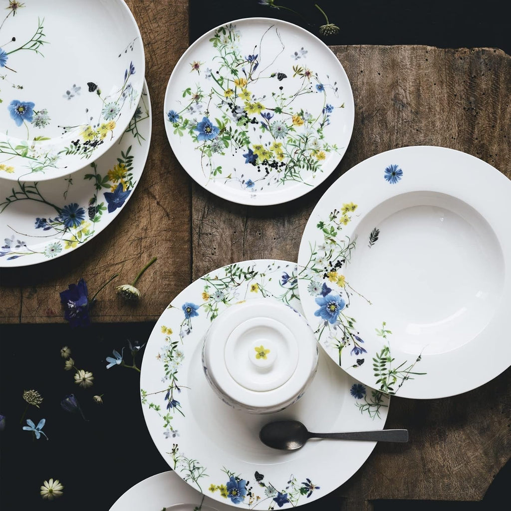 Brillance Fleurs Des Alpes Set 4-Tlg. Mit Fahnen- Und Coupteller Seturi vesela masa Naty Shop