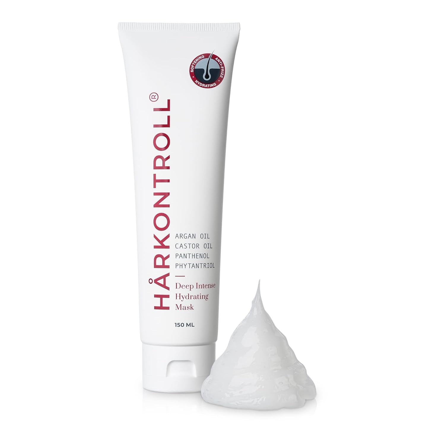 Harkontroll Deep Intense Hydrating Mask, mască de păr intens hidratantă, 150 ml Masca de par Naty Shop