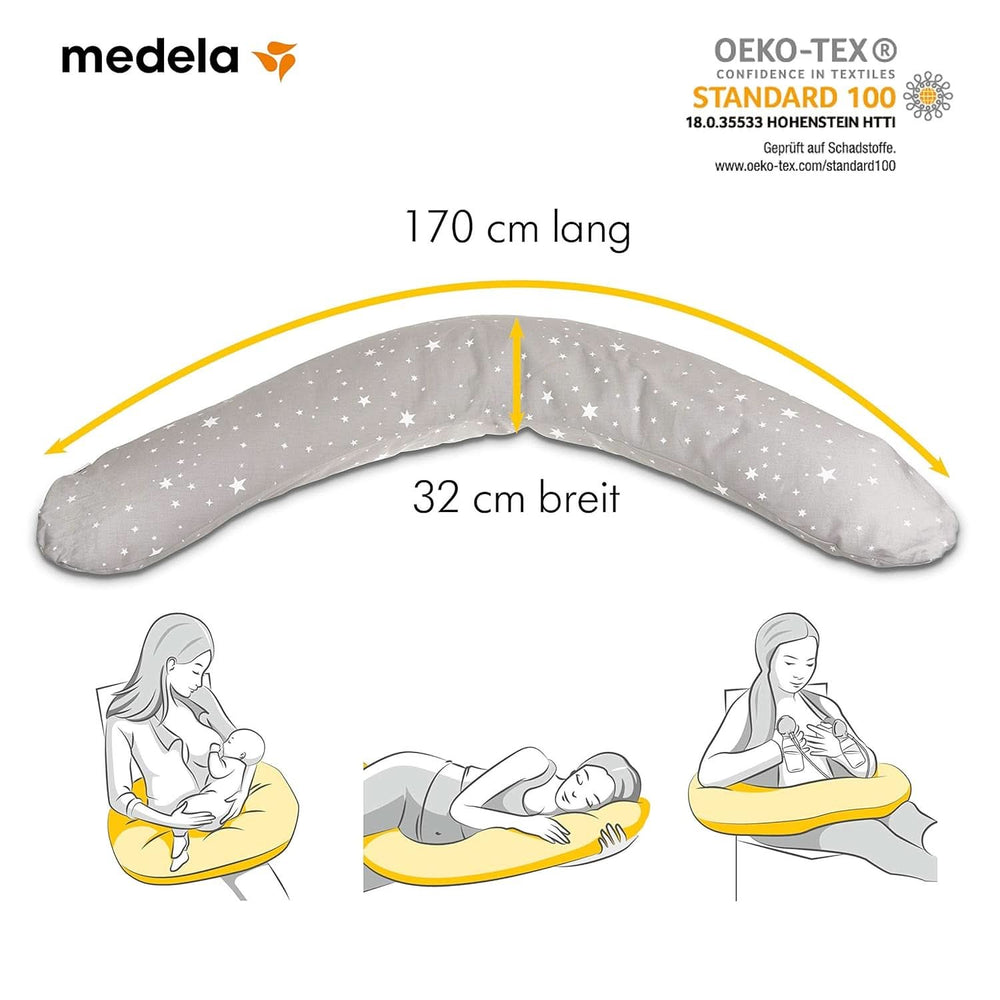 Medela Almohada Embarazo y Lactancia - Relleno de Microperlas Eps Accesorios Alimentación y Lactancia Bebe Naty Shop