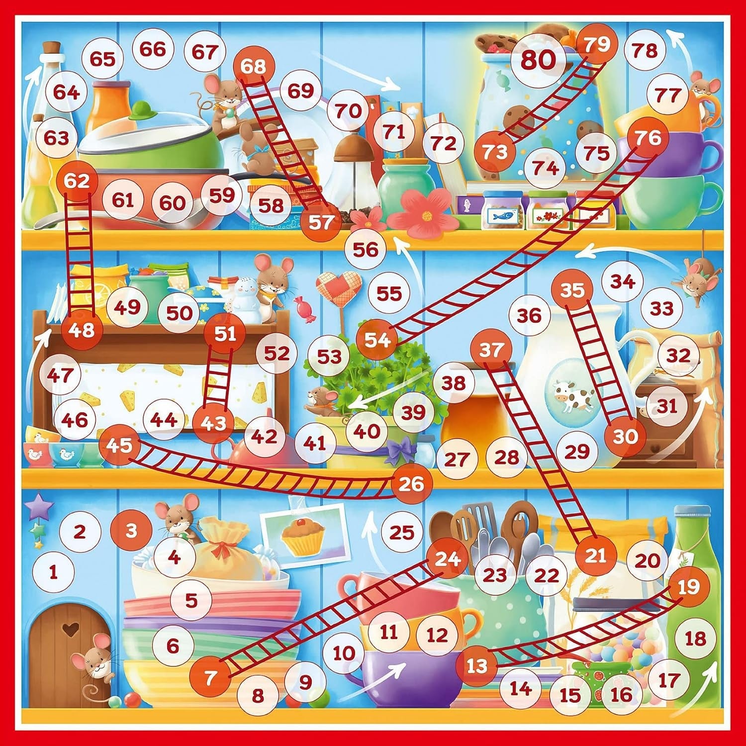 Schmidt Spiele 49189 Jocuri clasice pentru copii, Colecție de jocuri pentru copii, colorat