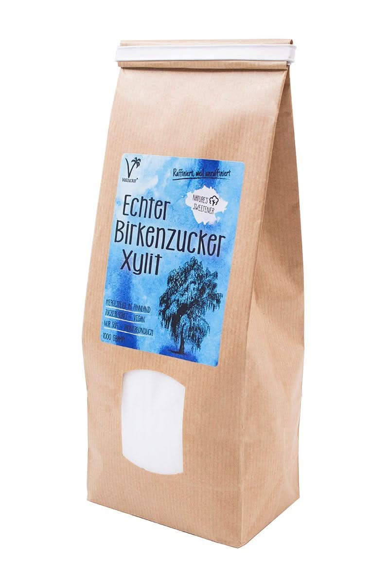 Zahăr autentic de mesteacăn (Xylitol) din Finlanda, 1 Kg Indulcitori Naty Shop
