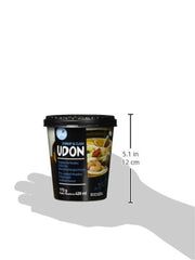 Allgroo Udon Cup Fideos instantáneos - Sopa Udon de mariscos picante y sabrosa - Preparación rápida (1 x 173 g)