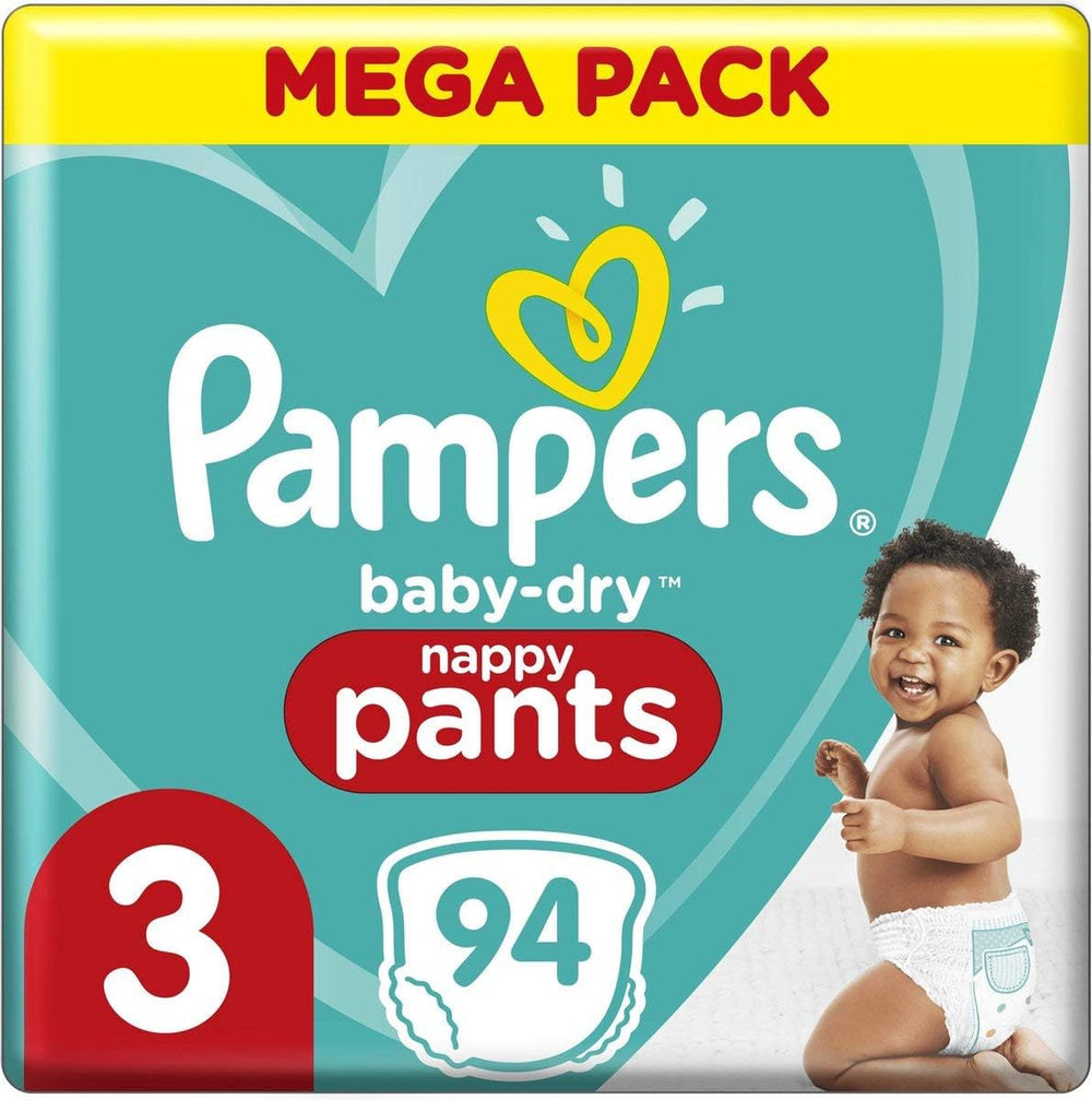 Pañales Pampers 81657566 Baby-Dry Pants, blanco