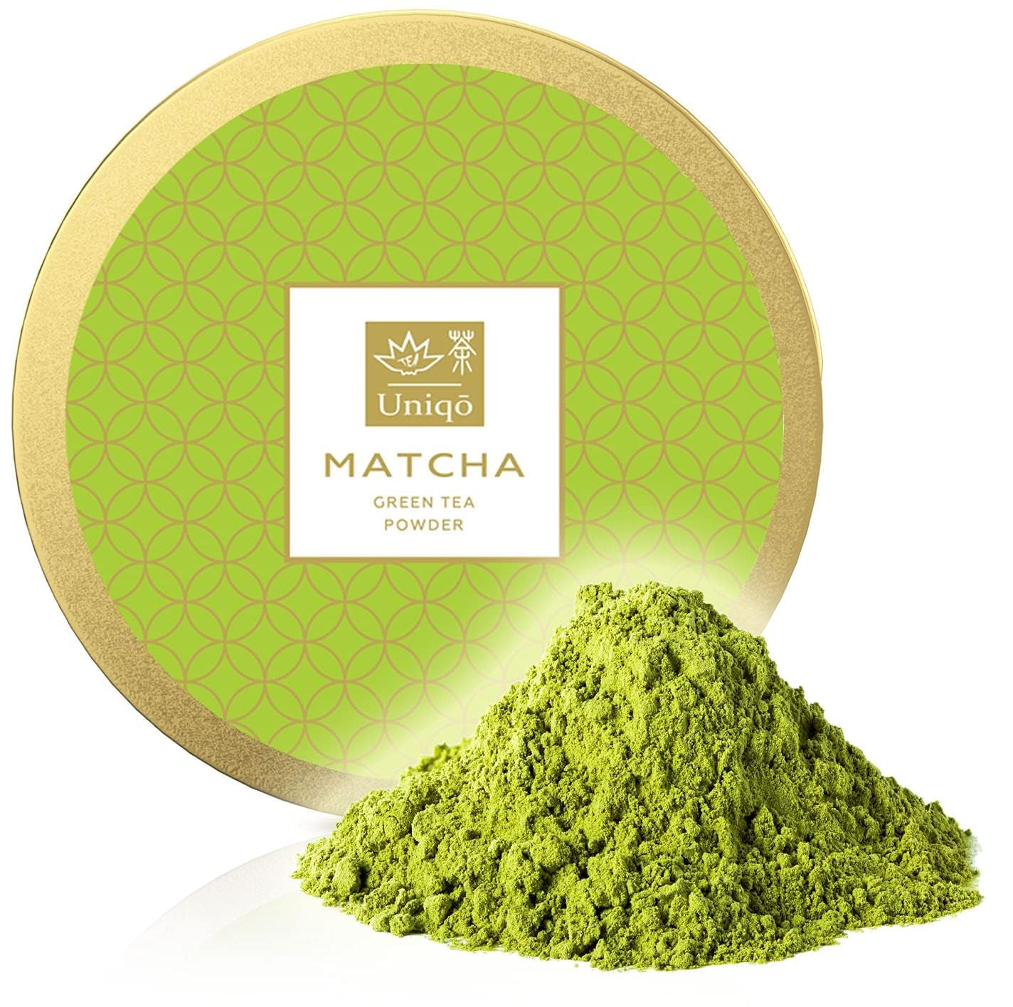 Tea Uniqo - Ceai Matcha roz pudră - Ideal pentru înghețată, latte, shake-uri, coacere sau gătit - Pudră de fructul dragonului Pitaya, 100% natural, fără aditivi, în cutie resigilabilă
