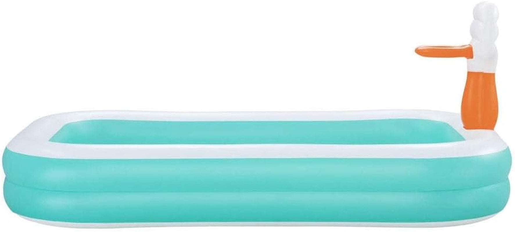 Piscina Familiar Bestway Dunk N' Splash con Aros de Baloncesto 251 x 168 x 102 cm
