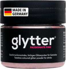 Glytter Glitter Powder For Drinks (rosa) - Brillo comestible para bebidas y líquidos, Rosa, 10 gramos Naty Shop Default Title