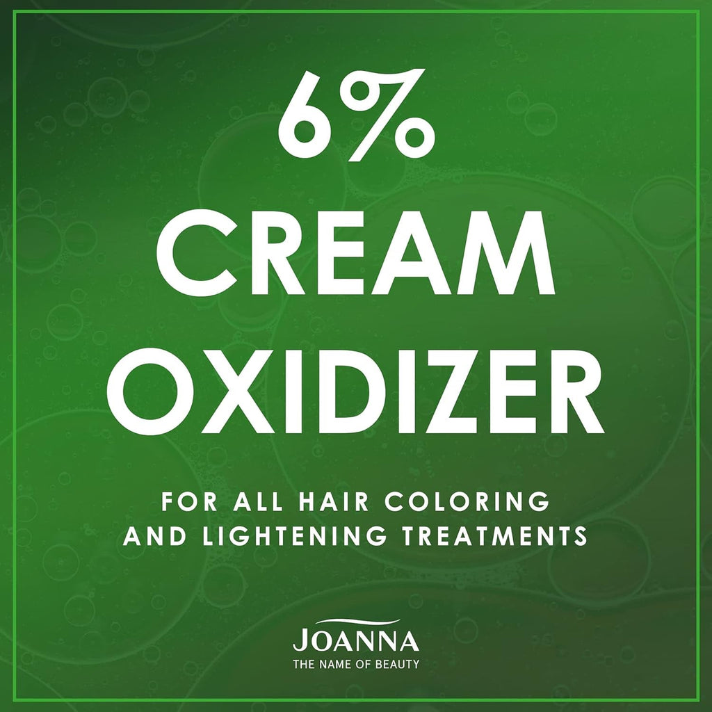 Joanna Professional Hair Colour Oxidant 6% - cremă revelatoare cu peroxid de hidrogen - agent oxidant pentru decolorare - cremă revelatoare Oxydant - 1000g Vopsea pentru par Naty Shop