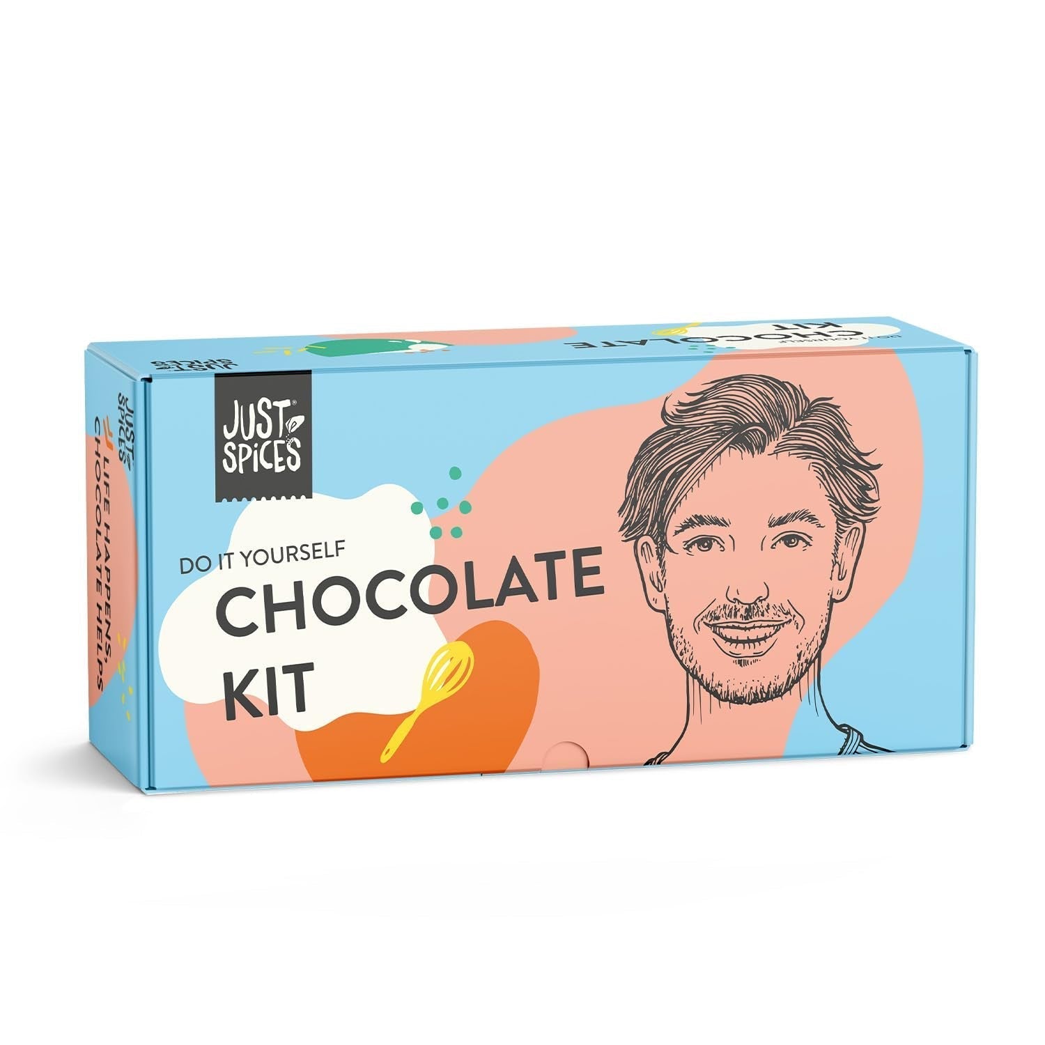 Just Spices Do It Yourself Schokoladen Kit I Mache Eigene Schoko-Tafeln I Mit Formen, Gewürzen, Schachteln & Rezepten Naty Shop Weihnachten