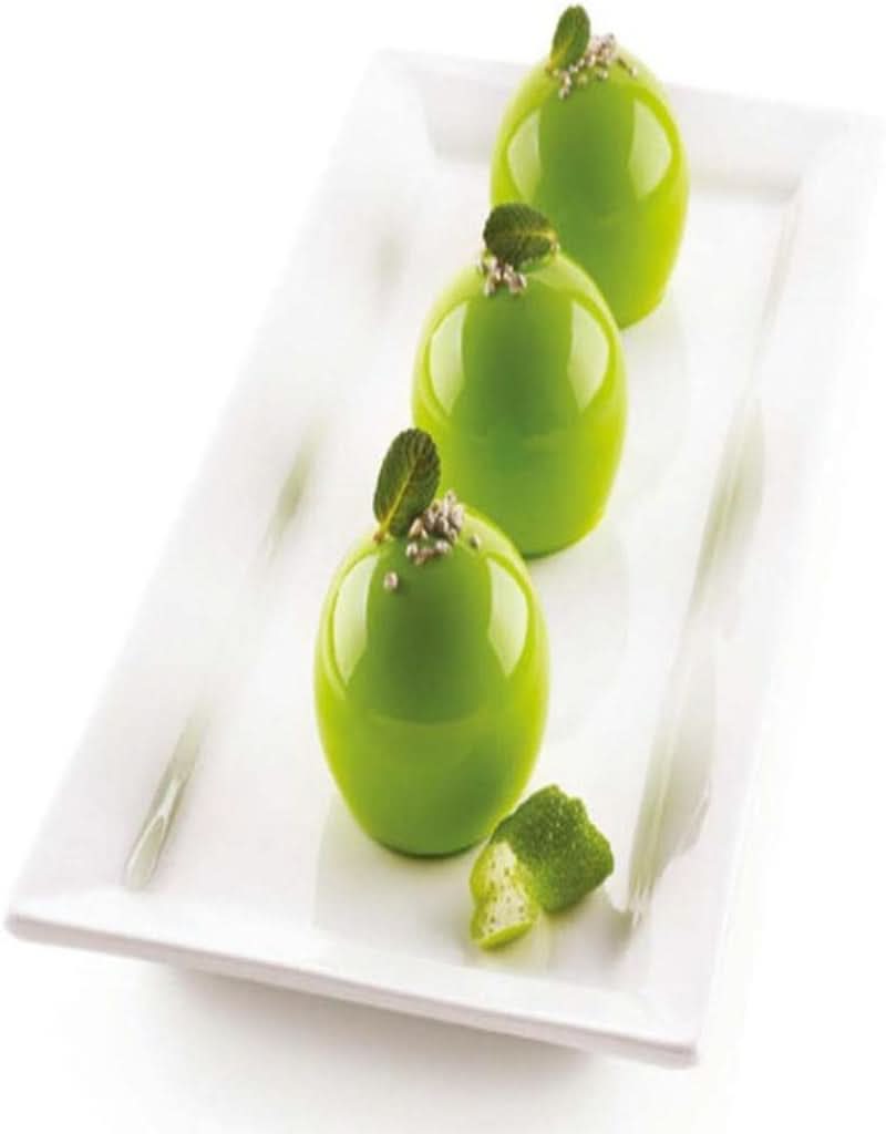 Silikomart, Formă pentru prăjiturele Tartufo de silicon, 8 Monoportii, Ø 62 H 52 mm Bucatarie Naty Shop