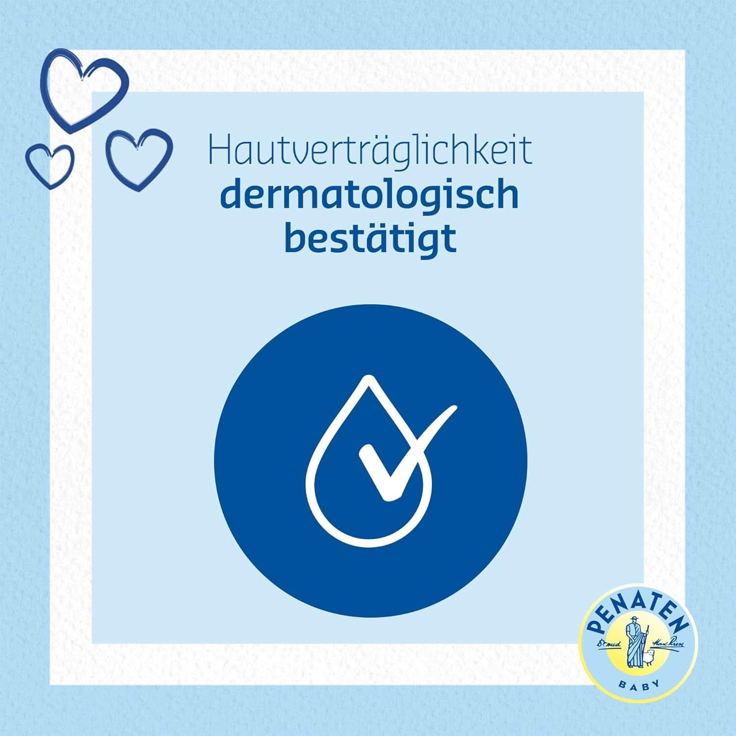 PENATEN Wash & Shower Cream (400 Ml), gel de ducha y champú para bebés, formulado sin parabenos ni colorantes Madre e Hijo Naty Shop