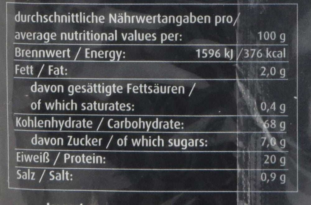 Fideos vegetales, paquete de 5 (5 x 200 g)