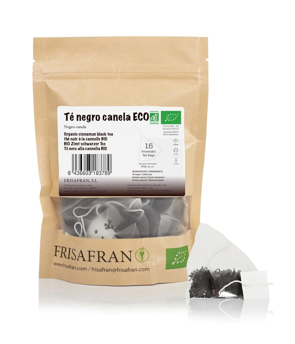 FRISAFRAN | Ceai verde organic Mint Gunpowder în piramide 30 unități | 60G | Antioxidant | Ceai verde japonez | Digestiv | Băutură răcoritoare | Infuzie de mentă | Ceai pur | Frunze de mentă | Cald-rece