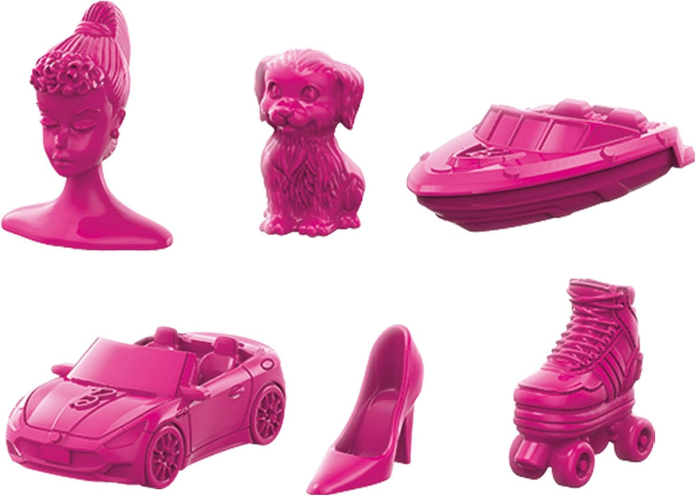 Ediția Barbie, jocul de societate clasic inspirat de lumea viselor lui Barbie și de aventurile ei, este un joc original pentru copii și adolescenți.