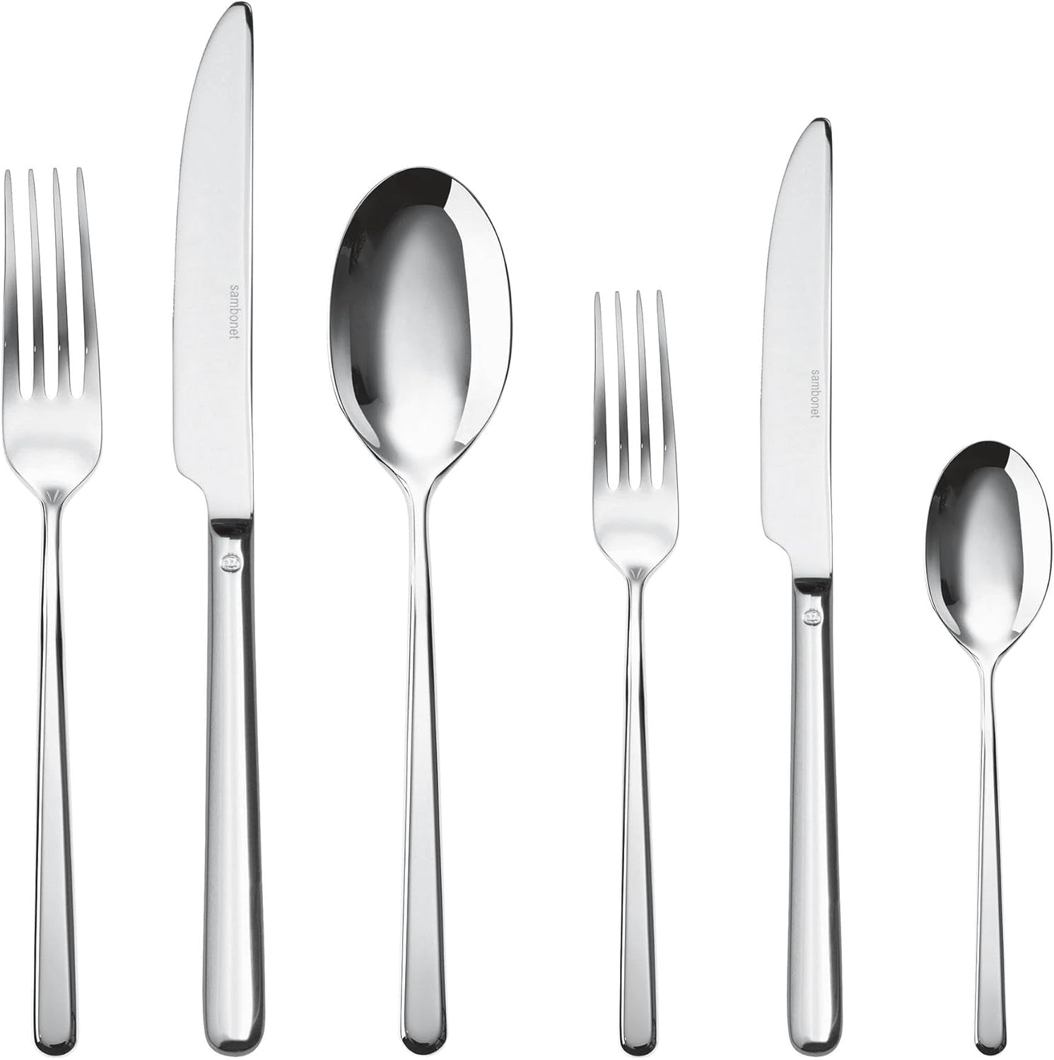 Sambonet 52513-83 Tacâmuri 36 piese, Oțel inoxidabil Bucatarie Naty Shop